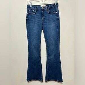 Zara Woman Premium Denim Flare Leg Jeans
